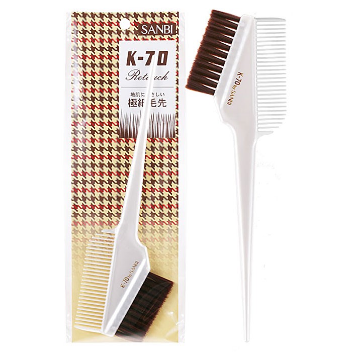 [산비] 산비 고급 슬림모 염색솔 K-70 화이트 (일본직수입)